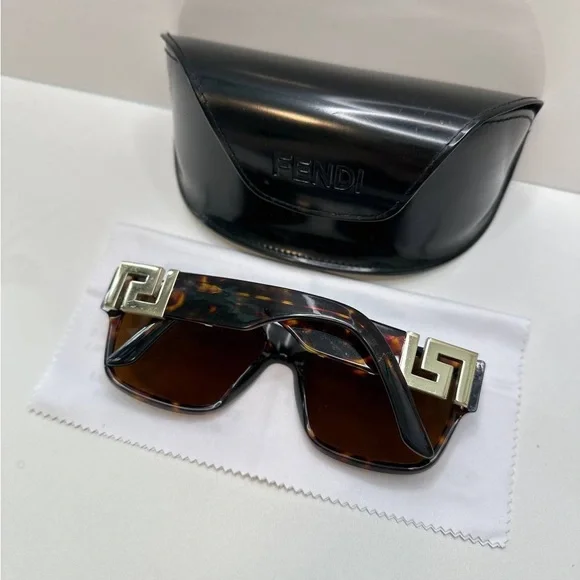 Versace Sunglasses 4296 108/73 Tortoise Brown – Made in Italy - Picture 4 of 12